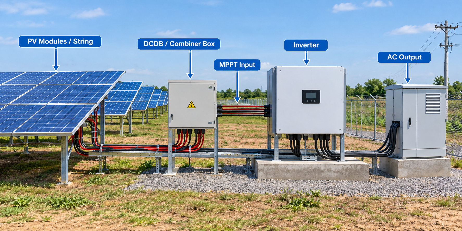 From PV Array to Inverter