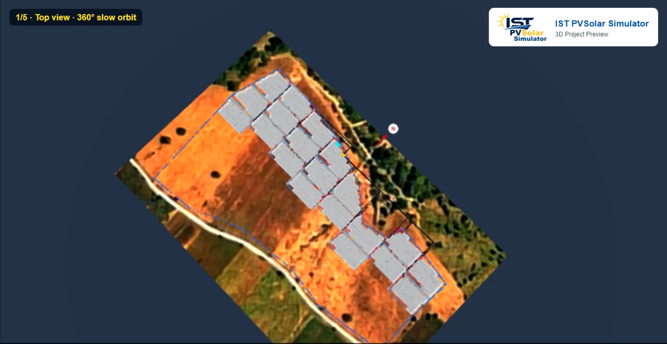 Inside the 3D Tool of IST PVSolar Simulator