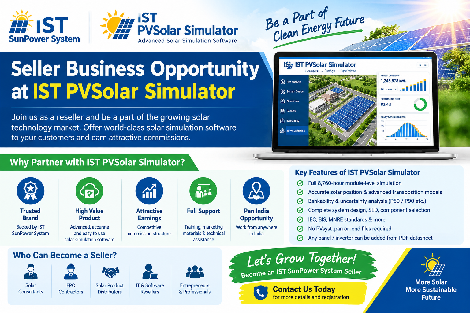 Seller Business Opportunity at IST PVSolar Simulator